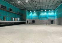 Floor laid in Braddan's new leisure centre
