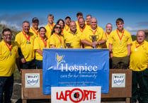 Hospice shoot raises over £3k