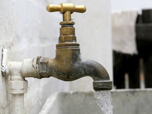 Apology as 'large parts' of Douglas hit by discoloured water 