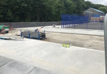 Skate park is nearing completion