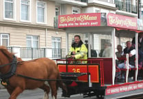 Gyms in contest to pull horse trams