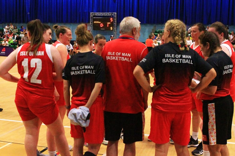The Isle of Man women's basketball team