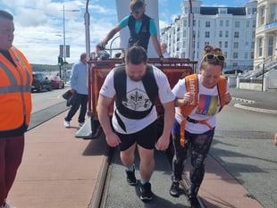 Powerlifters take on fundraising horse tram pull this weekend