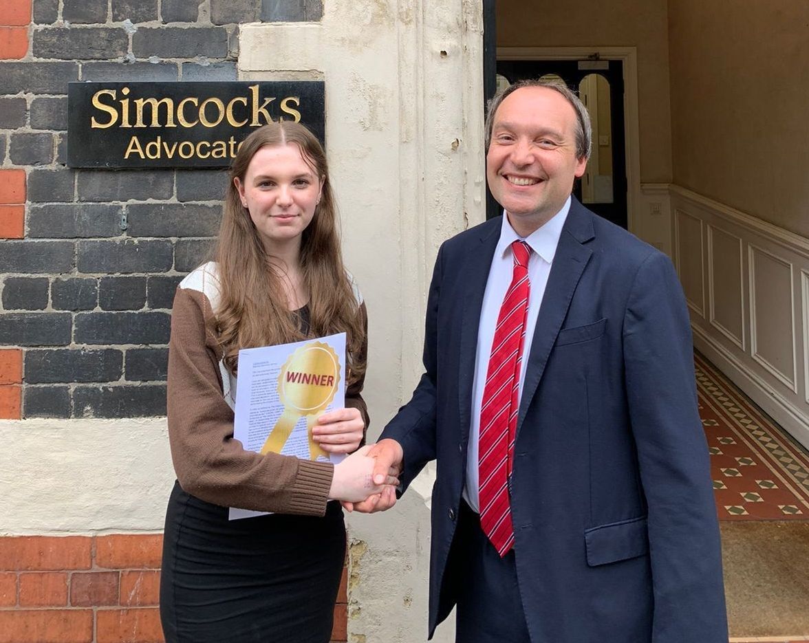 Connie wins essay competition