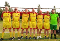 Isle of Man walking footballers go up against ex professionals in Dublin