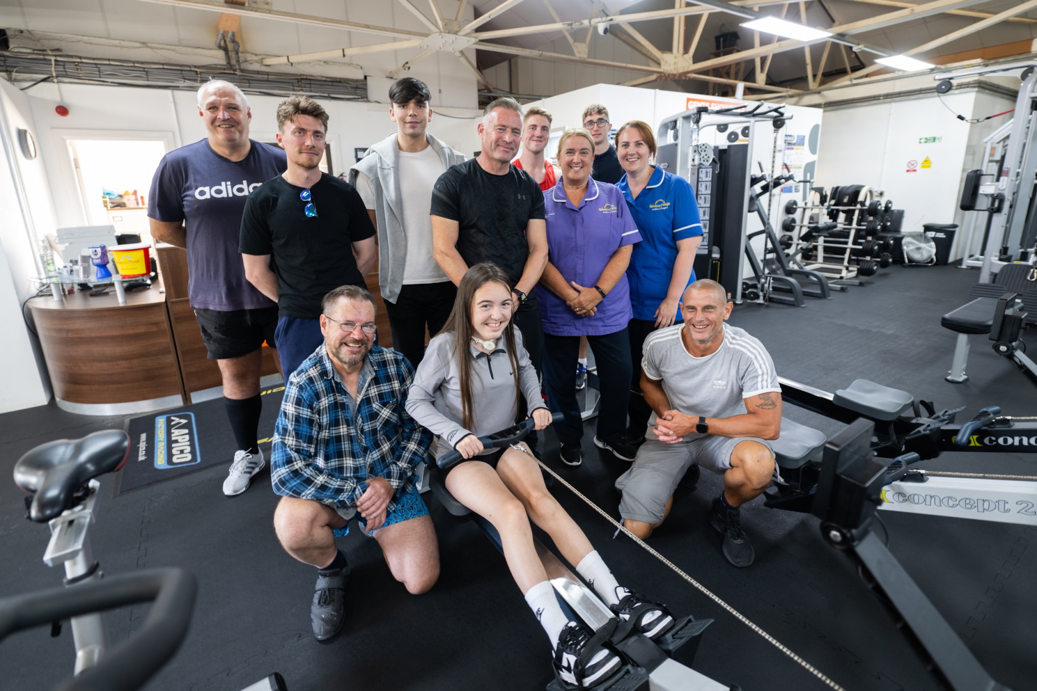 Challenge to get in shape for charity