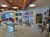 Art exhibition by visually impaired