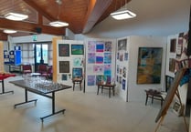 Art exhibition by visually impaired