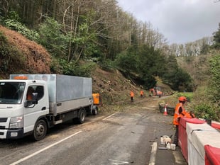 Road to close as trees felled in Glen Helen area