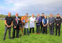 Supreme champion at the Royal Manx Agricultural Show