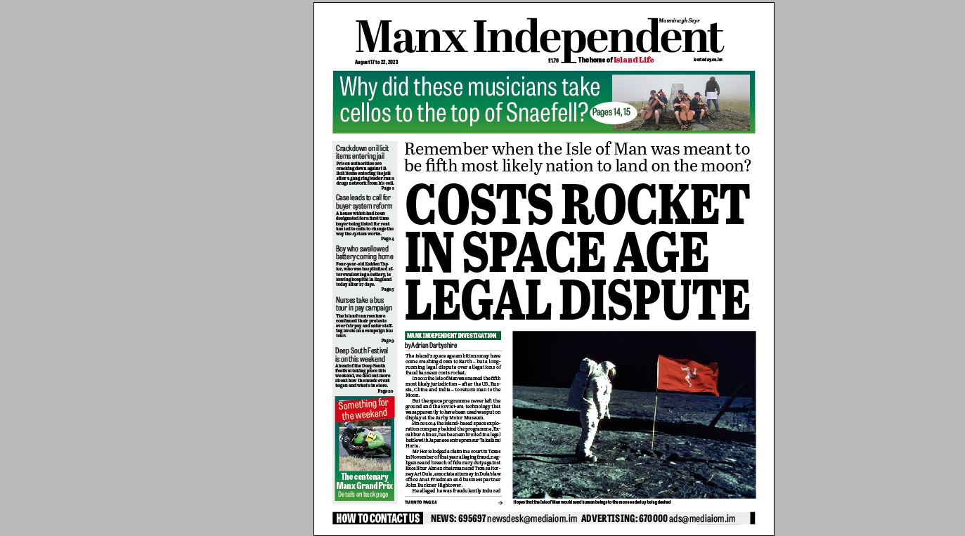 In this week’s Independent: Cellists on the summit of Snaefell