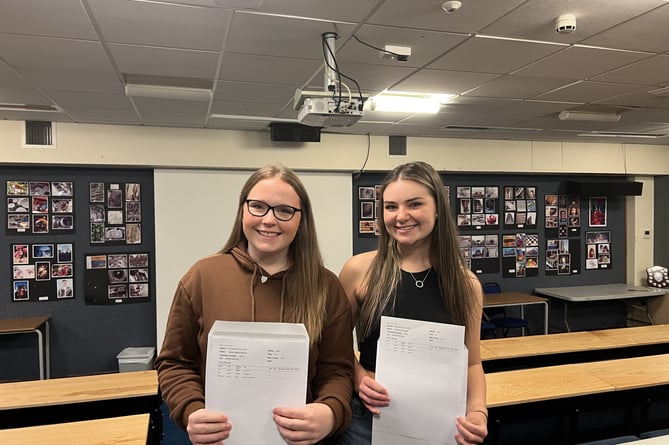 Grace Mitchell and Sophie Hawley