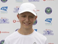 Ballakermeen student Tristan enjoys Wimbledon