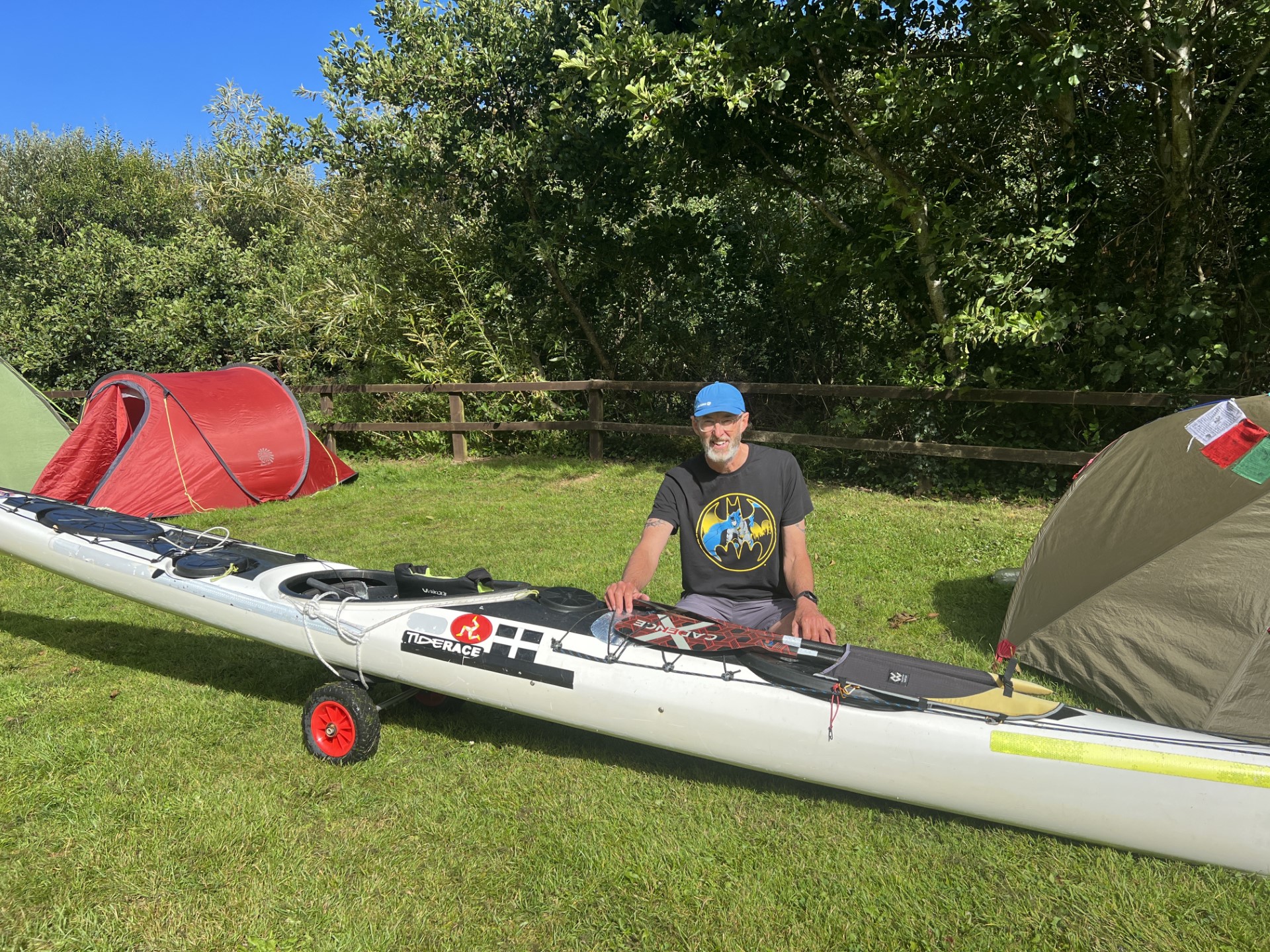 Mikey’s paddle from Ireland to Glen Wyllin