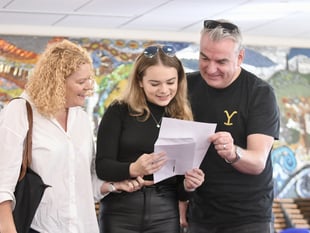 Students receive GCSE results