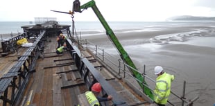 Pier restoration takes step forward