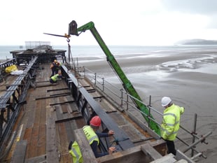 Pier restoration takes step forward