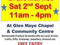 Craft market in Glen Maye
