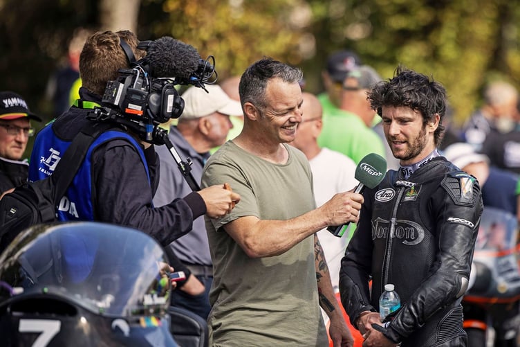 ITV4 will show highlights from the Manx Grand Prix tonight and tomorrow evening