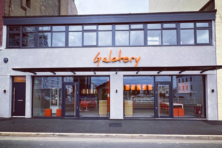 New Gelatory store on Walpole Avenue