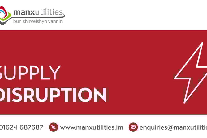 Manx Utilities announce supply disruption