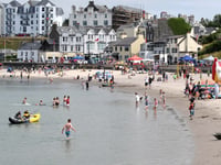 The bathing water quality at 17 Isle of Man beaches