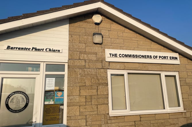 The Port Erin commissioners building