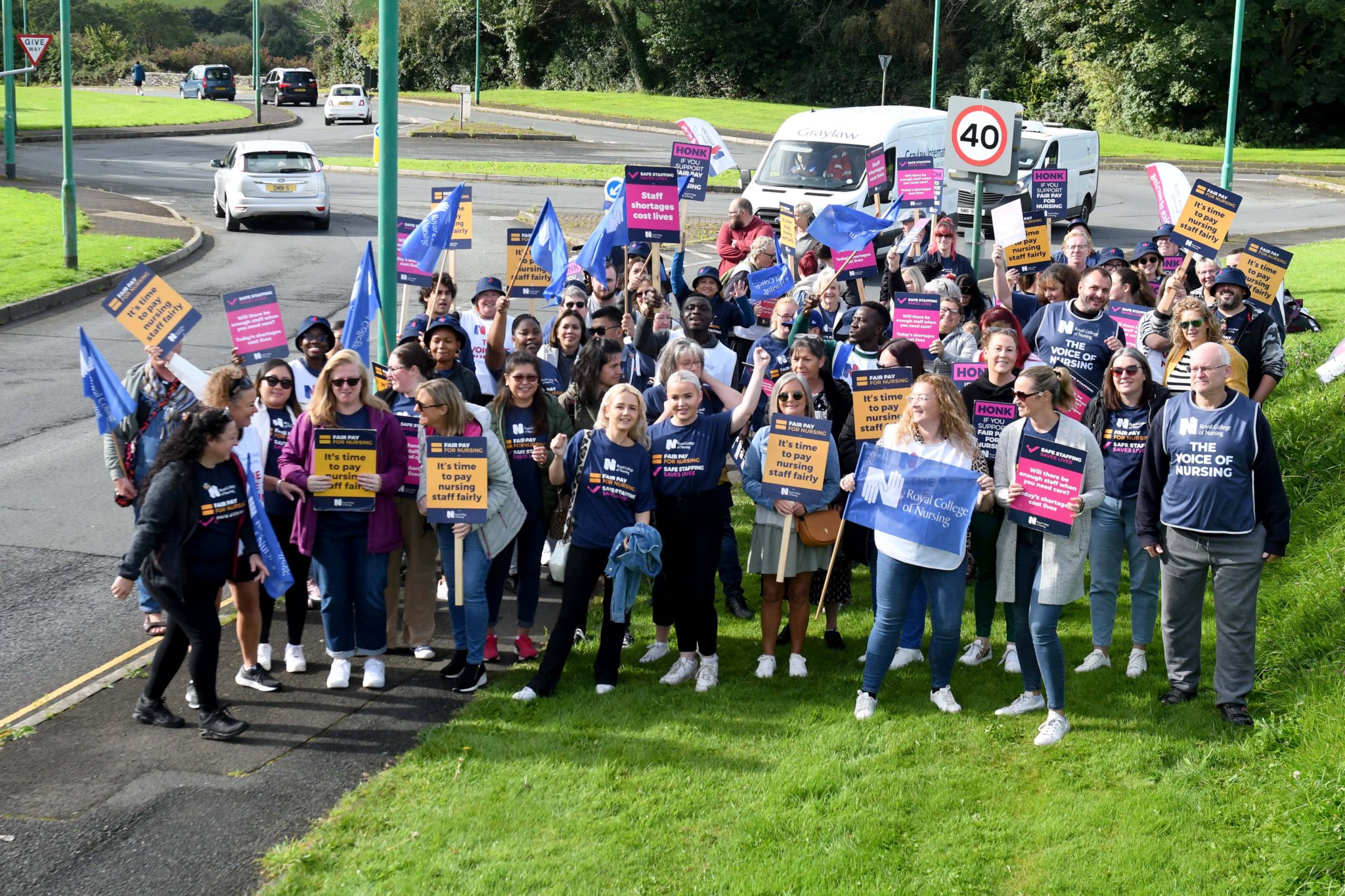 Isle of Man nurses to hold two more strikes in October as dates confirmed