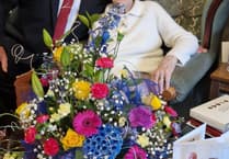 100 year old Elizabeth Heath celebrates her landmark birthday