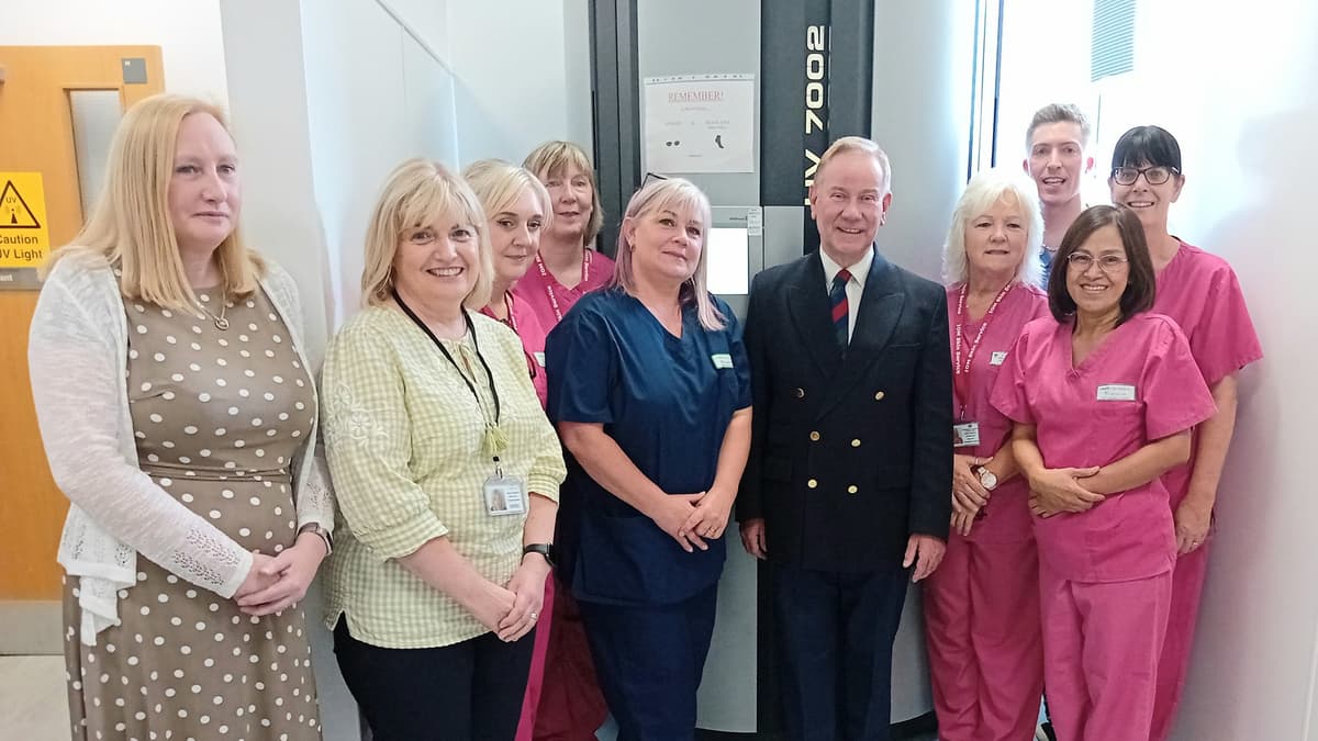 RDCH's phototherapy suite officially opened after refurbishment ...