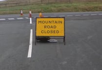 Mountain Road shut following crash 