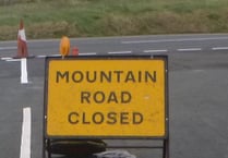 Crash in 'pea soup' conditions shuts island road
