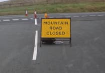Mountain road will be closed tomorrow