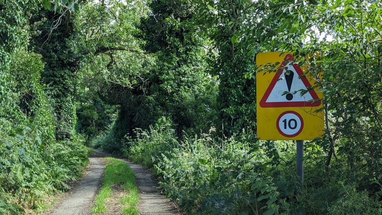 10mph speed limit in St John's