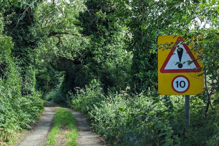 10mph speed limit in St John's