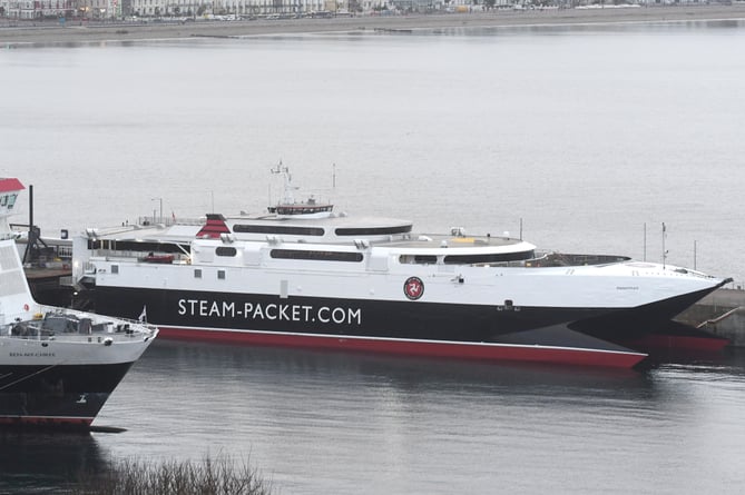 Isle of Man Steam Packet Company vessels Manannan and Ben my Chree