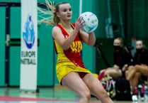 Netballers competing in European Open
