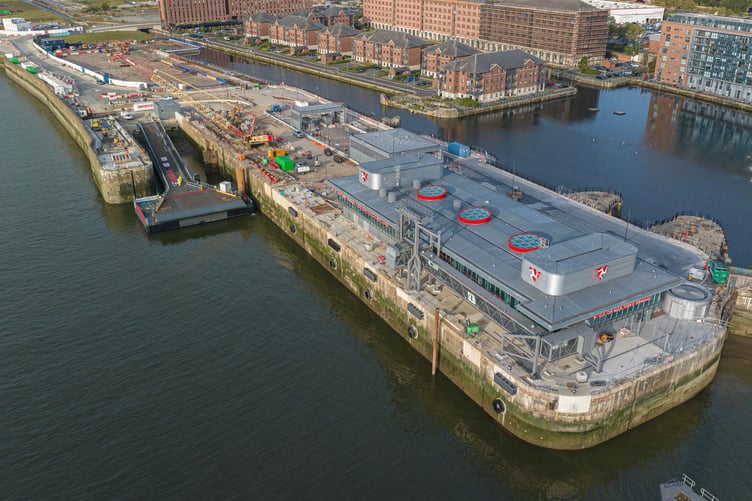 The new Isle of Man Ferry Terminal