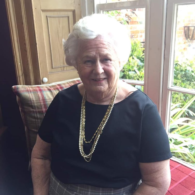 Lady Haddacks, the wife of former Lieutenant Governor Sir Paul Haddacks