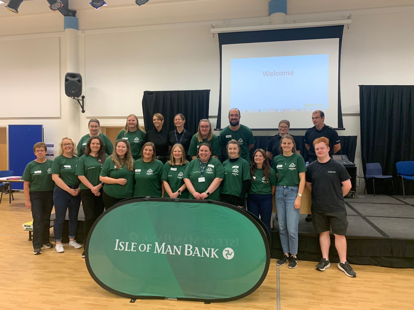 Crime scene activities at first festival