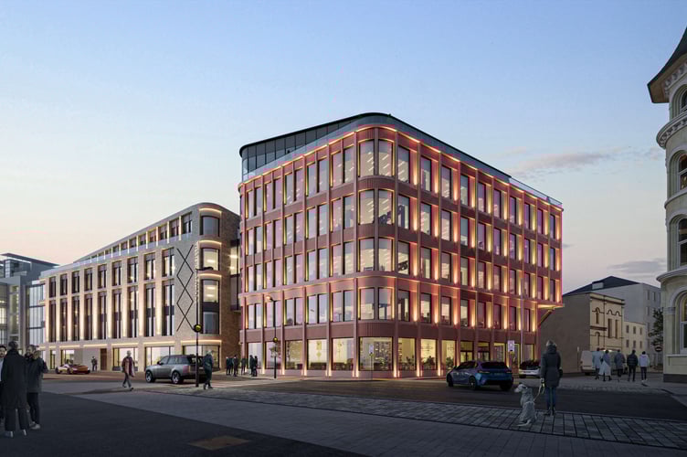 Proposed Villiers Square development, Douglas