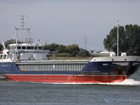 Manx cargo ship involved in collision