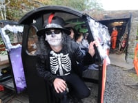 Ghost trains, a spooky walk and lots of turnips