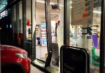 Co-op release statement into incident which saw car plough into window