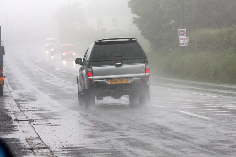 Wet conditions