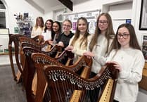 Young harpists are off to Irish gathering