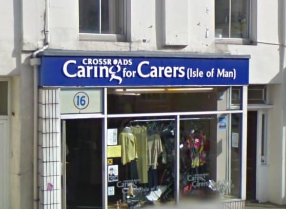 Crossroads Charity Shop in Prospect Terrace, Douglas