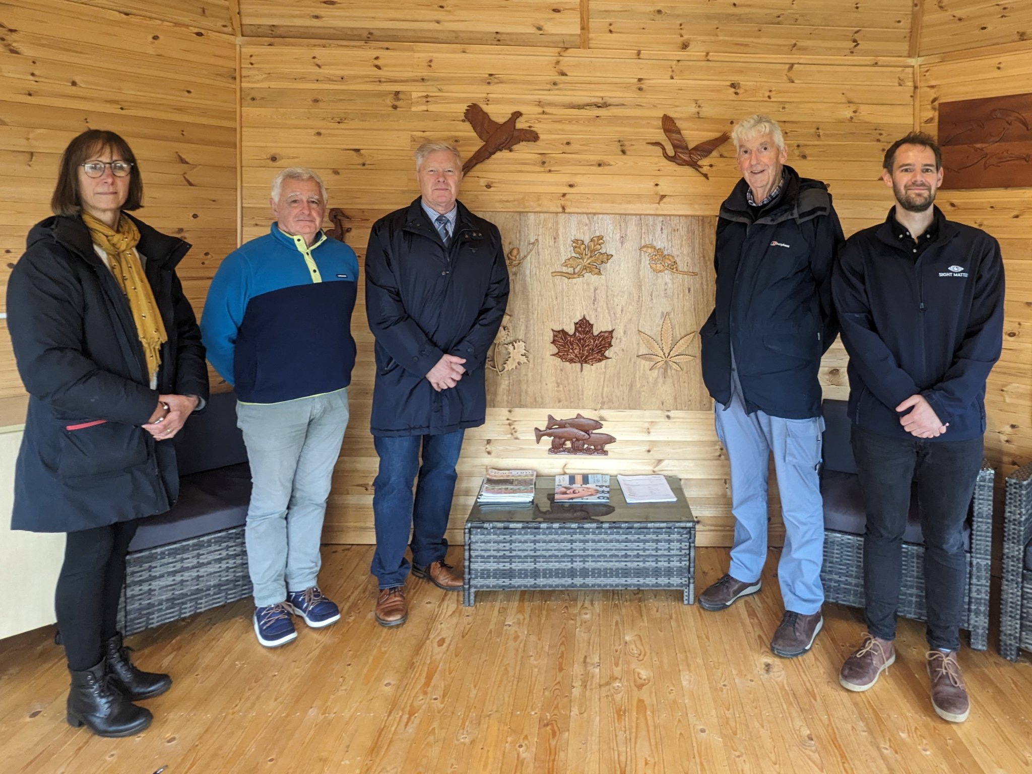 Charity puts new wooden 'tactiles' in place after £700 donation
