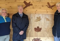 Charity puts new wooden 'tactiles' in place after £700 donation