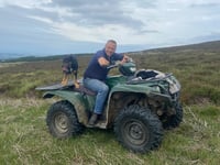 Parsons continues his role as president of the Manx National Farmers’ Union